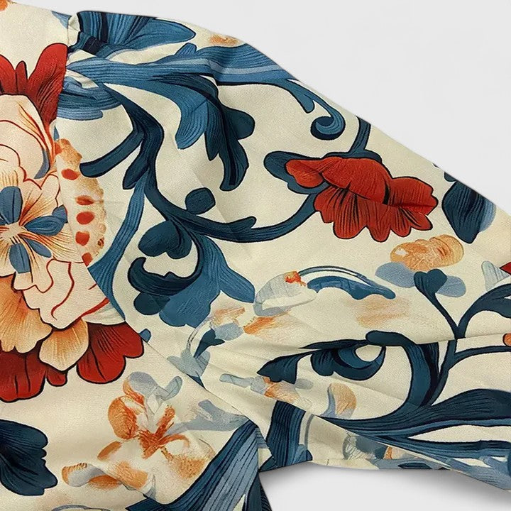 Klassisk långärmad topp för kvinnor – Enkel och elegant stil