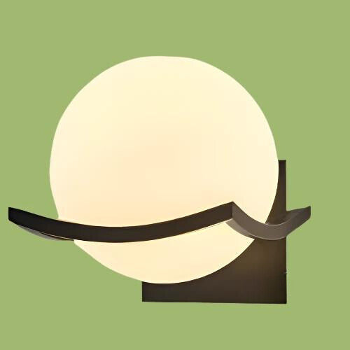 Elegant LED-vägglampa i glas – Modern och modern accentbelysning