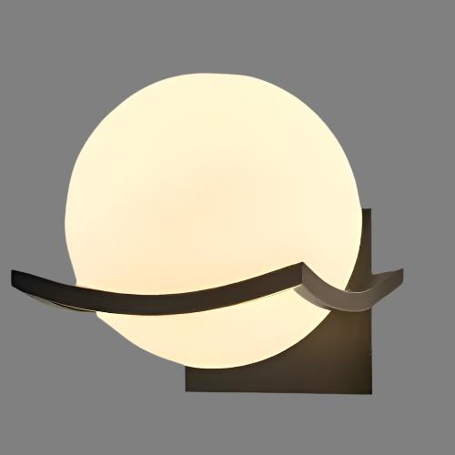 Elegant LED-vägglampa i glas – Modern och modern accentbelysning