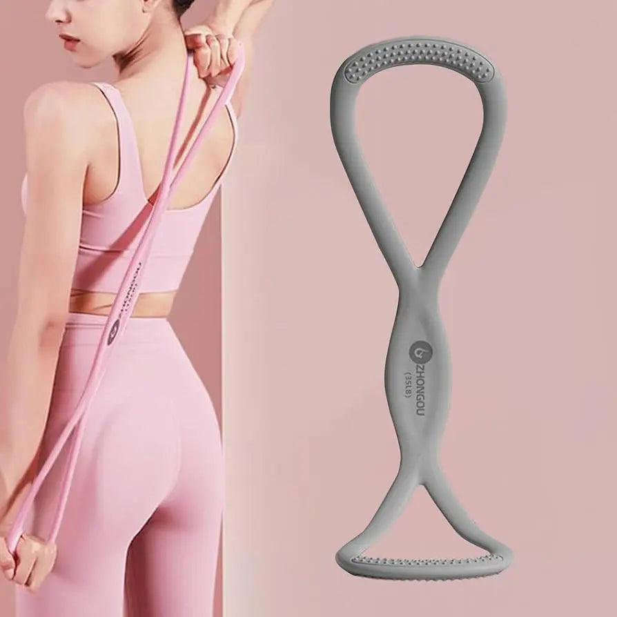 Elastiskt motståndsband - Figur 8-band för flexibilitets- och styrkeövningar