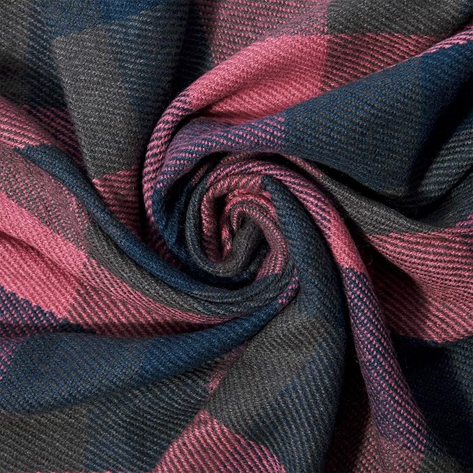 Tjock filt-halsduk – Överdimensionerad vintersjal för mysig lager-på-lager-klädsel