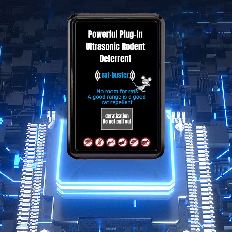 Ultraljudsbaserad skadedjursbekämpning med plugin - Kemikaliefri lösning mot gnagare