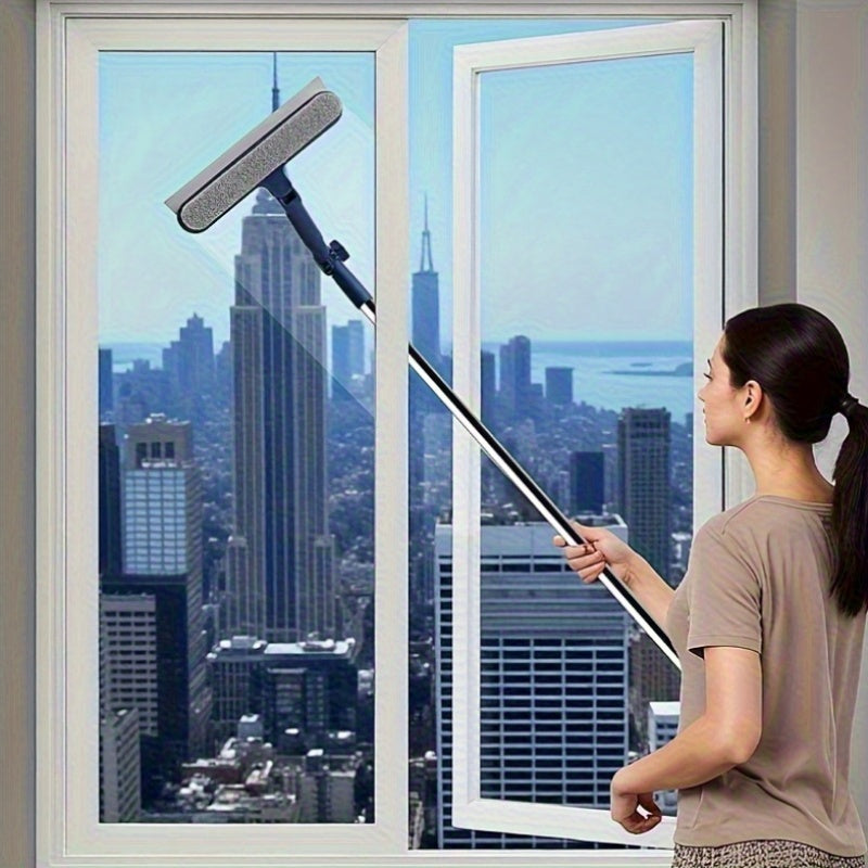 Rengöringsskrapa för glasfönster – justerbar design för enkel rengöring