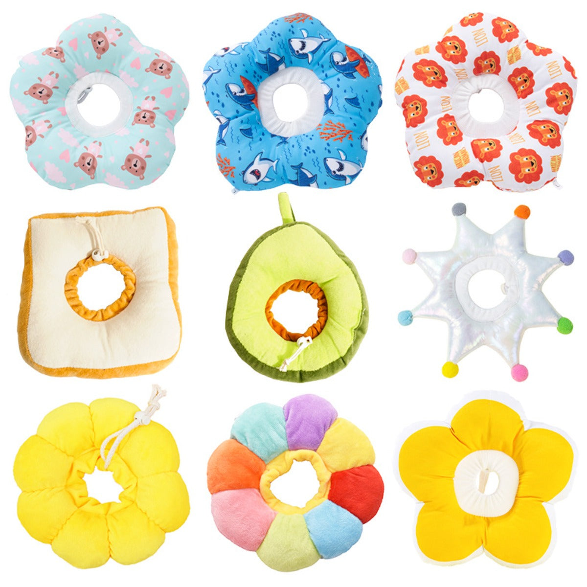 Justerbart läkningshalsband för husdjur – Bekvämt slickskydd för återhämtning