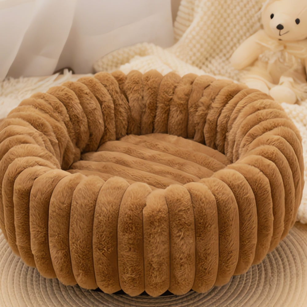 Mysig Haven Round Pet Bed - ultimat komfort