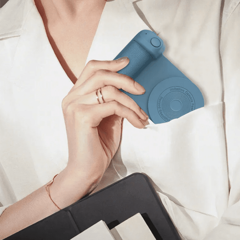 Bärbart magnetiskt kamerastativ – Stöd för Bluetooth-aktiverad fjärrfotografering