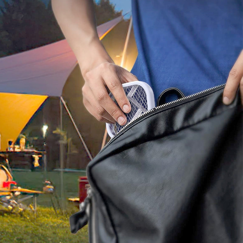 Bärbar elektrisk insektssläckare – USB-laddningsbar mygg- och flugsmälla