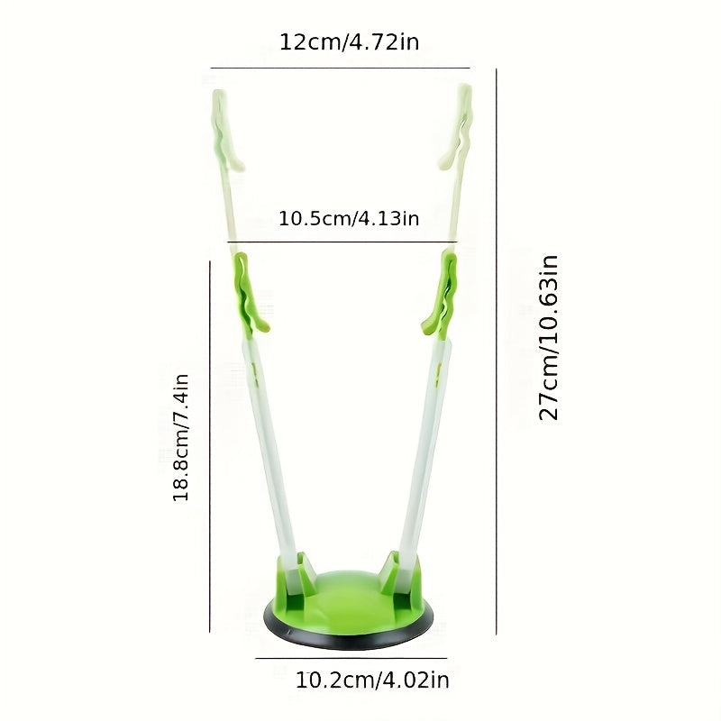 Vertikal soppåsehållare för kök – Platsbesparande bänkskivaorganisatör