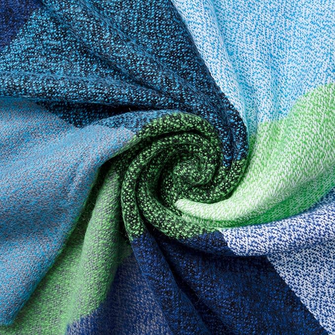 Tjock filt-halsduk – Överdimensionerad vintersjal för mysig lager-på-lager-klädsel