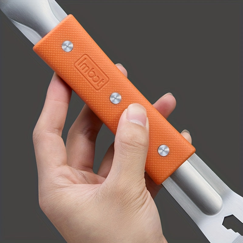 Kraftigt brytjärn i rostfritt stål – multifunktionell spikavdragare och träskrapa