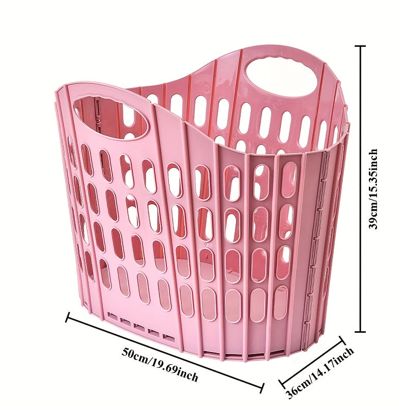 FlexiFold bärbar tvättkorg – Kompakt och lättbärbar klädkorg
