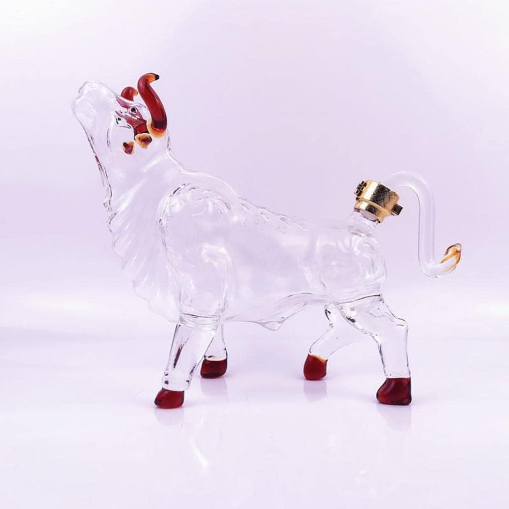 Bullish Bourbon Decanter – Handgjord tjurformad design med elegant touch