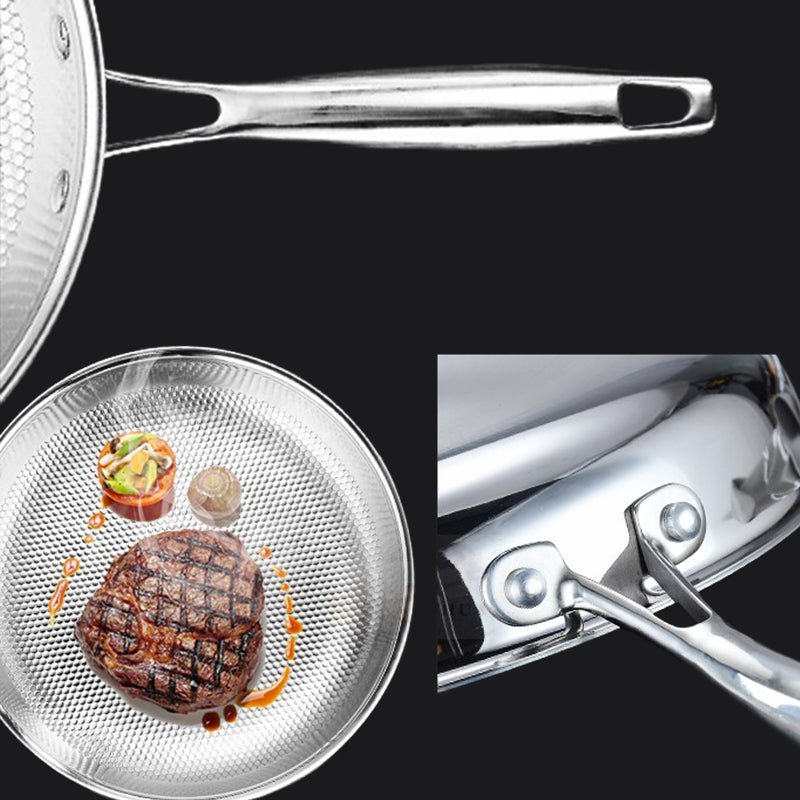 Premium stekpanna i rostfritt stål – non-stick stekpanna