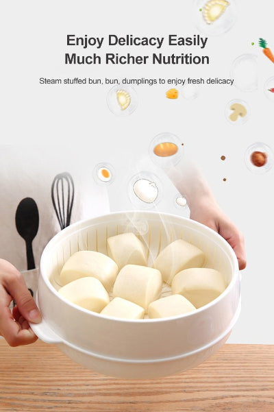 Ångbehållare för mikrovågsugn – tidsbesparande lösning för hälsosam matlagning