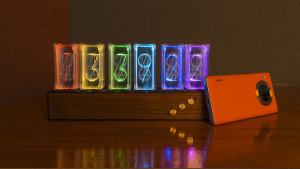 GlowEra – Retroinspirerad LED Nixie-rörklocka