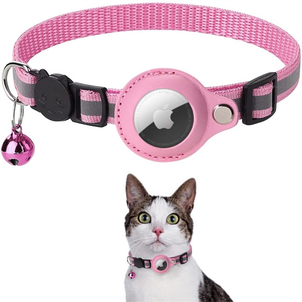 Reflekterande halsband för katt – justerbar säkerhetsrem för synlighet och komfort i mörker