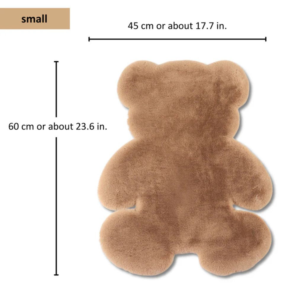 TeddyFluff Rug – Mysig & mjuk plysch accent