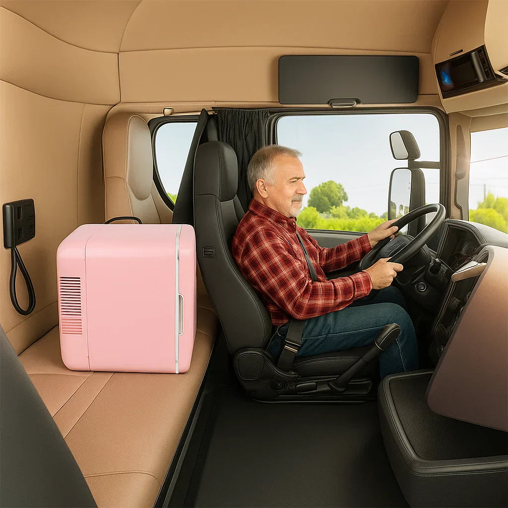 Kompakt USB-personlig kylkyl – Mini dryckeskyl med kylfack