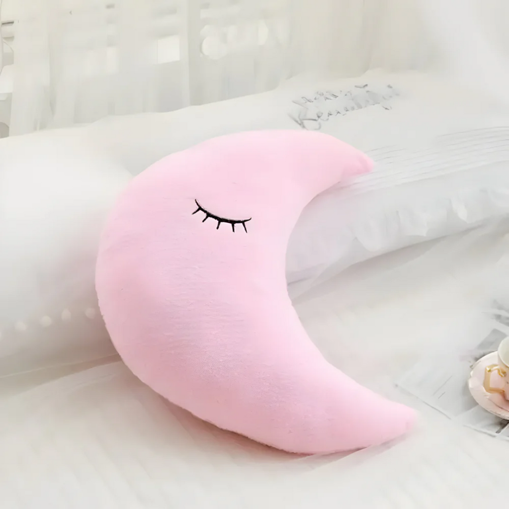 Molnformad plyschkudde – Mjuk dekorativ kudde för soffa och sovrum