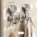Stark sugkrok för dörren – Mångsidig förvaring för handdukar, rockar och accessoarer