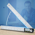 Justerbar vinkelgradius för träbearbetning – Precisionsmätverktyg för snickeri och gör-det-själv-hantverk