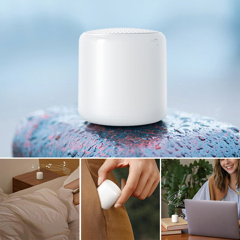 Mini bärbar Bluetooth-högtalare med kristallklart stereoljud