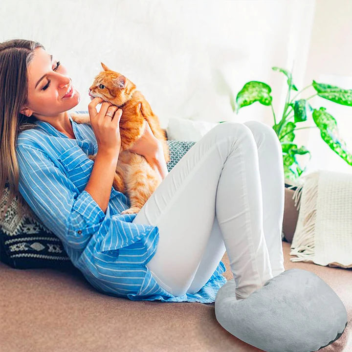 Mysig uppvärmd fotvärmare – Extra stor elektrisk fotvärmare