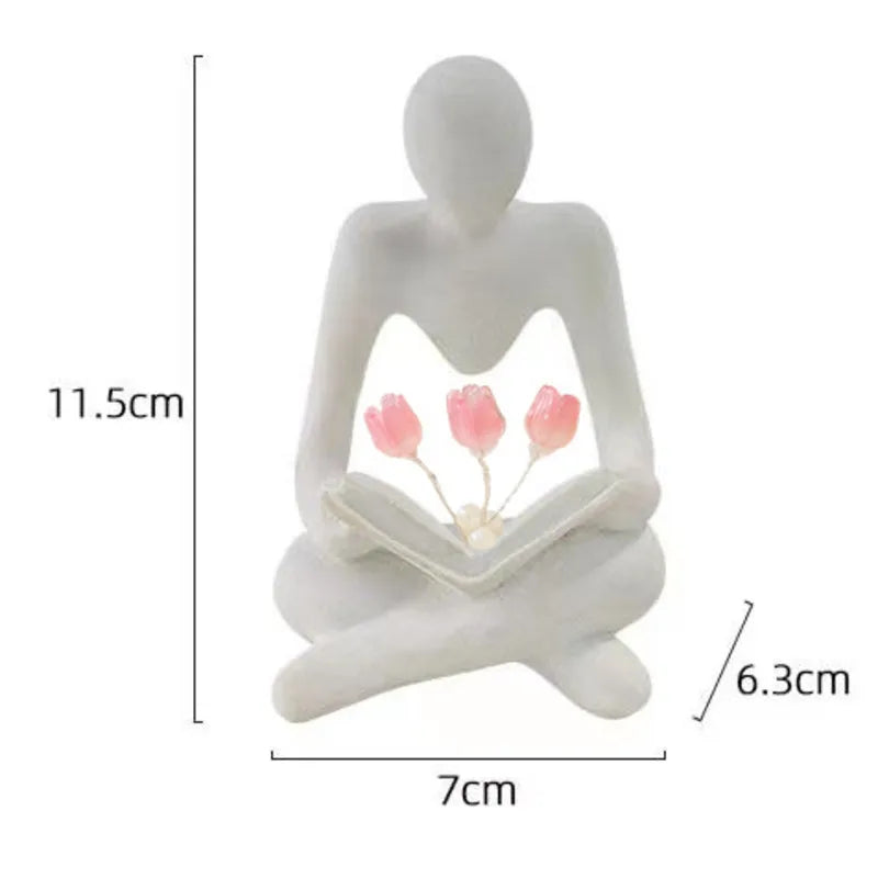 Mysig nattlampa för läsare – Kreativ bokinspirerad lampa för sovrum och arbetsrum