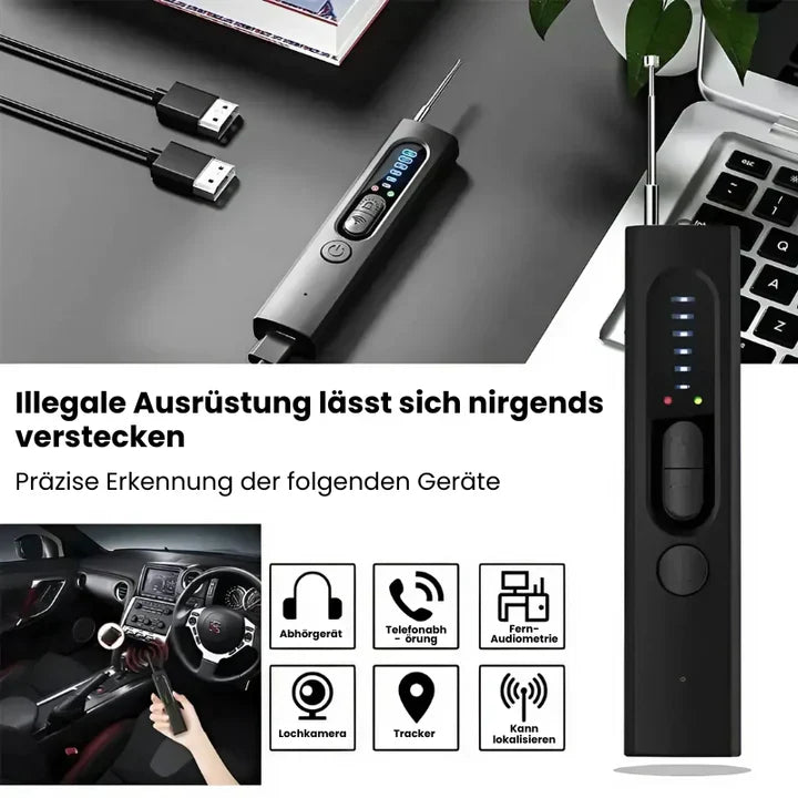 SpyGuard | Bärbar infraröd dold kamera och rörelsedetektor