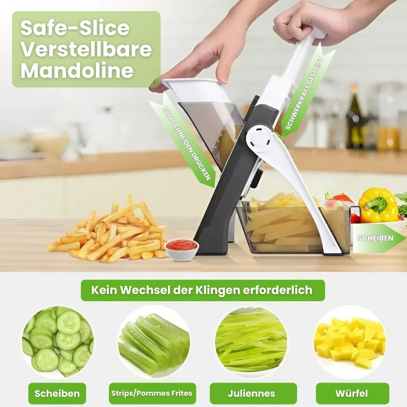 Multifunktionell manuell grönsaksskärare