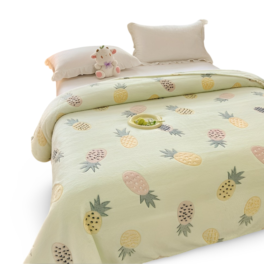 Varm och mysig fleecefilt – Ultramjuk maskintvättbar myspläd