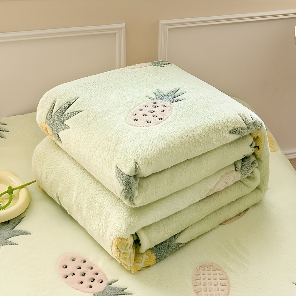 Varm och mysig fleecefilt – Ultramjuk maskintvättbar myspläd