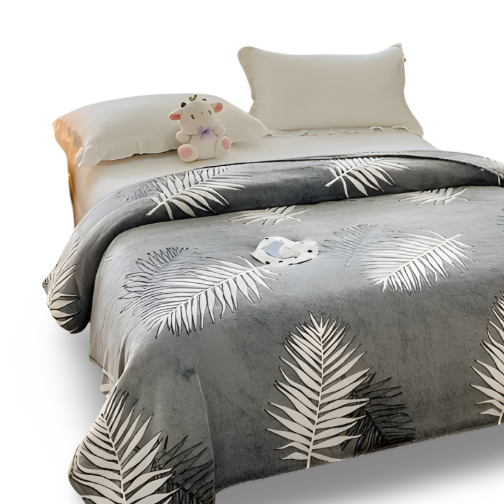 Varm och mysig fleecefilt – Ultramjuk maskintvättbar myspläd