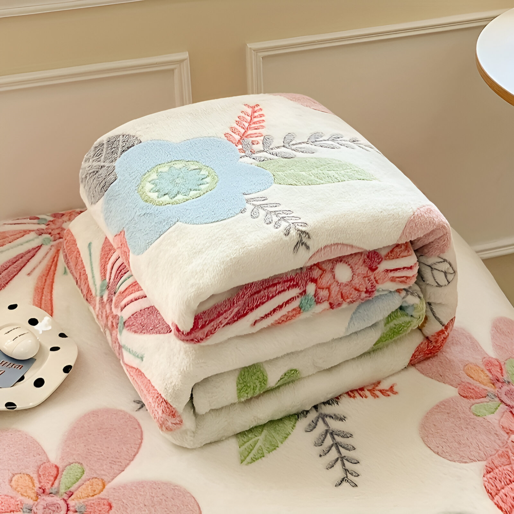 Varm och mysig fleecefilt – Ultramjuk maskintvättbar myspläd