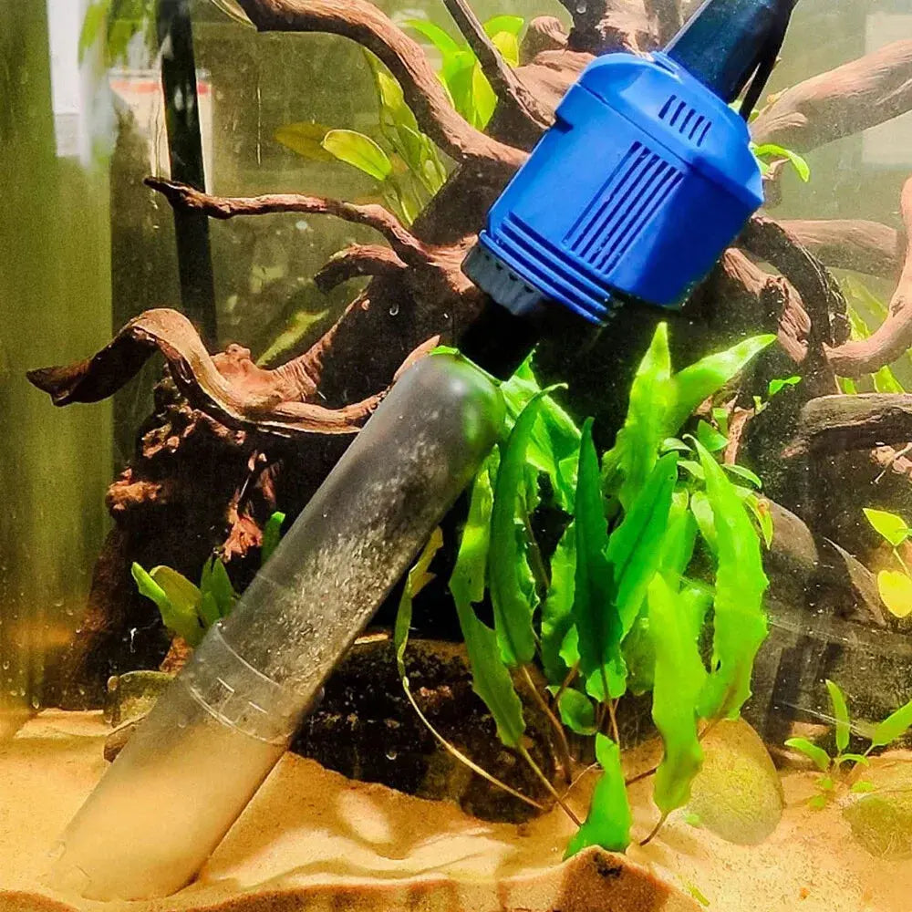Elektrisk grusrensare för akvarier – Automatisk vattendammsugare och smutsborttagare
