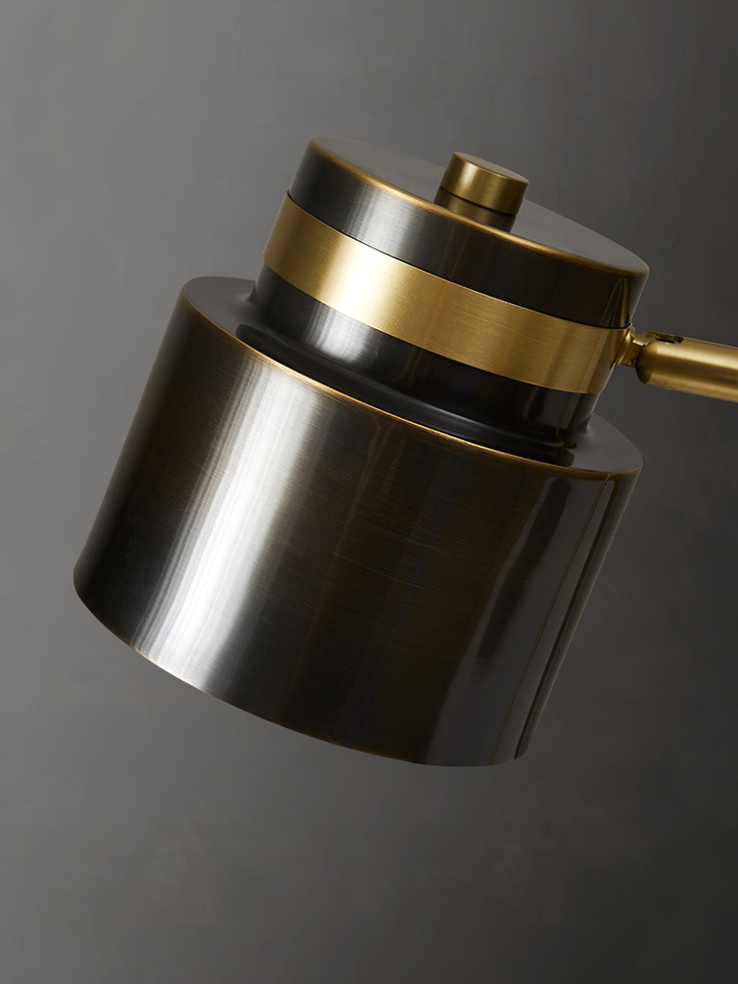 Skandinavisk industriell bordslampa - Varmt skenande sänglampa