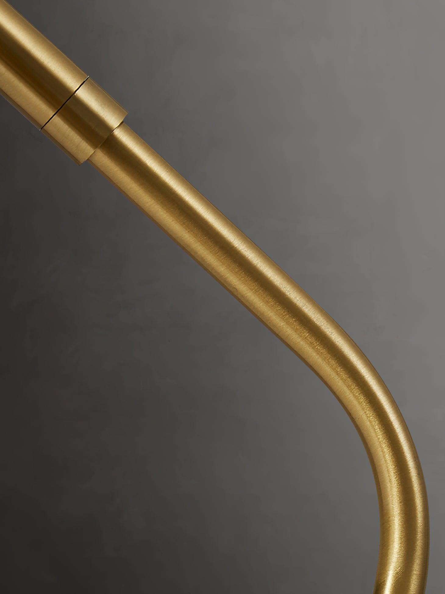 Skandinavisk industriell bordslampa - Varmt skenande sänglampa