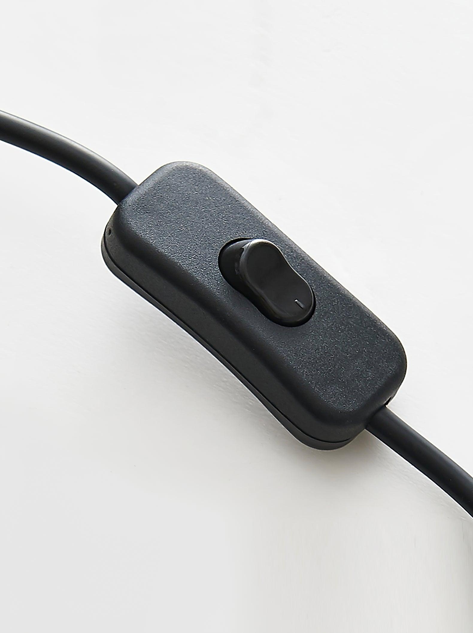 Skandinavisk industriell bordslampa - Varmt skenande sänglampa