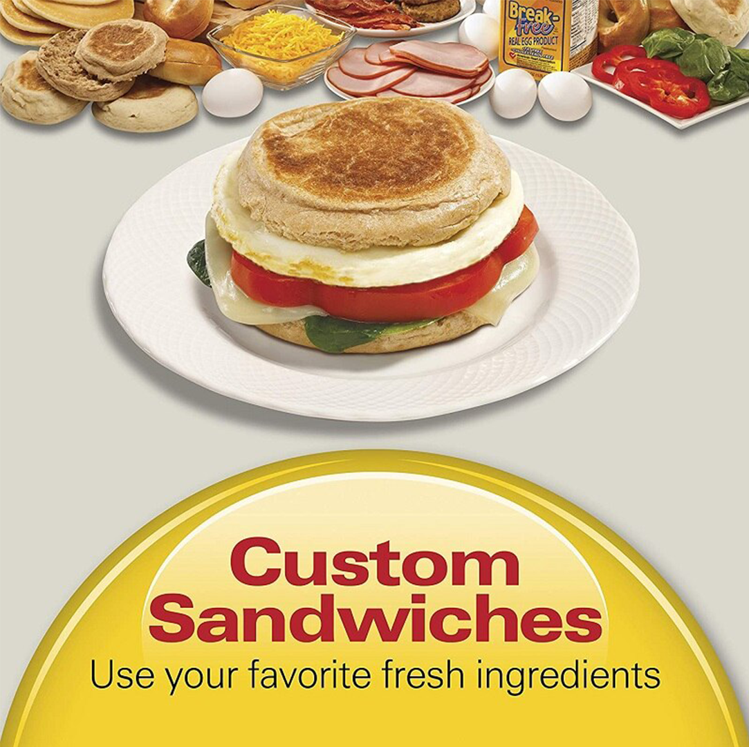 Smörgåsmaskin med en knapptryckning – Snabbkokare för frukostälskare