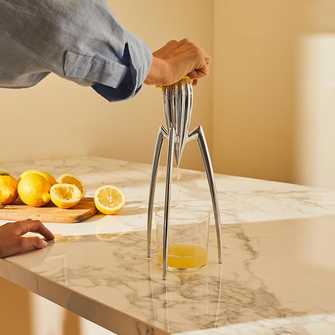 Manuell citruspress – Handhållen fruktpress i aluminium