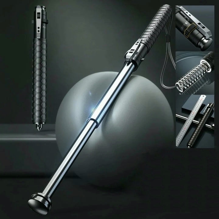 Överlevnadsvandringsstav – Infällbar vandringsstav med halkfritt grepp