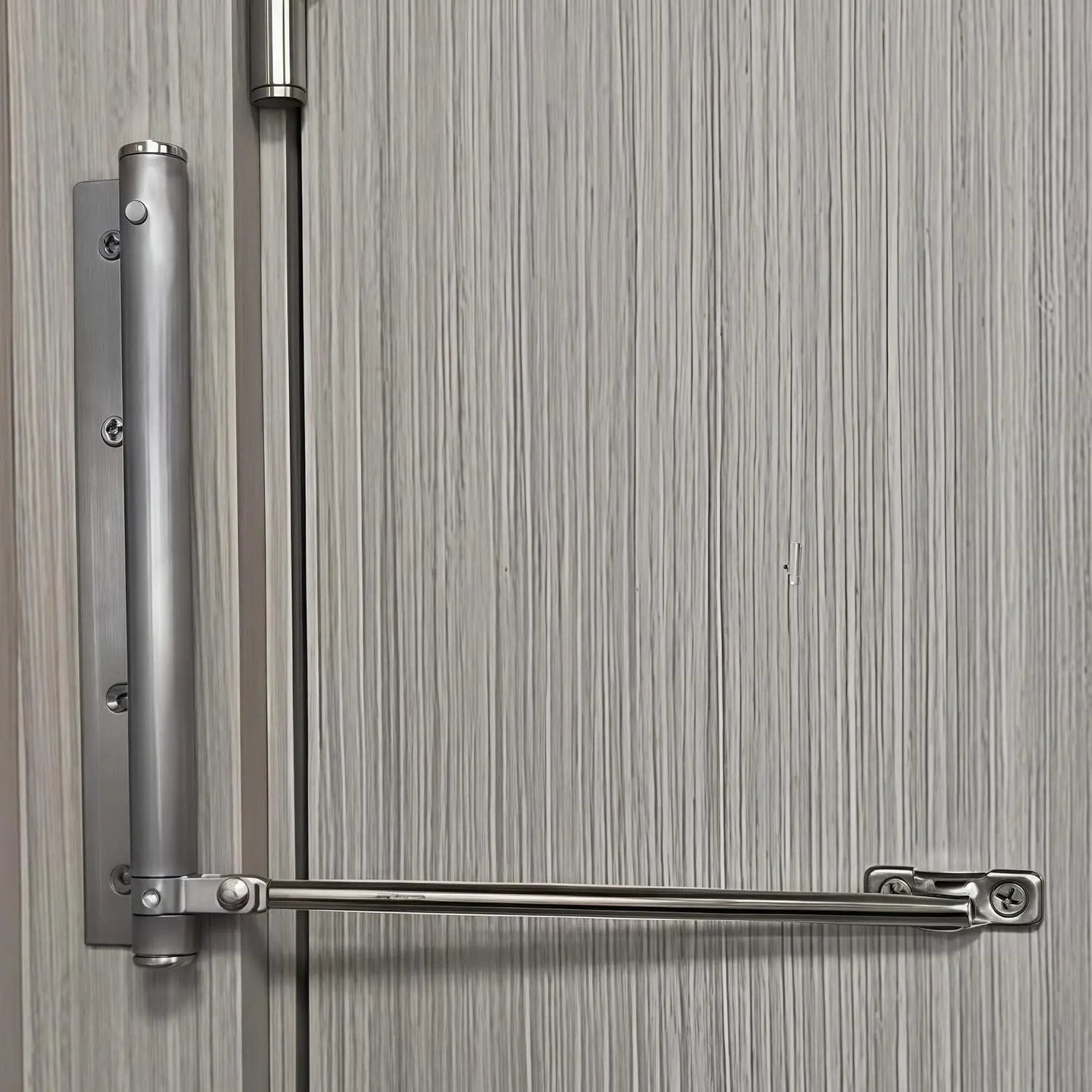 Automatisk dörrstängare i rostfritt stål – justerbar mjukstängande beslag