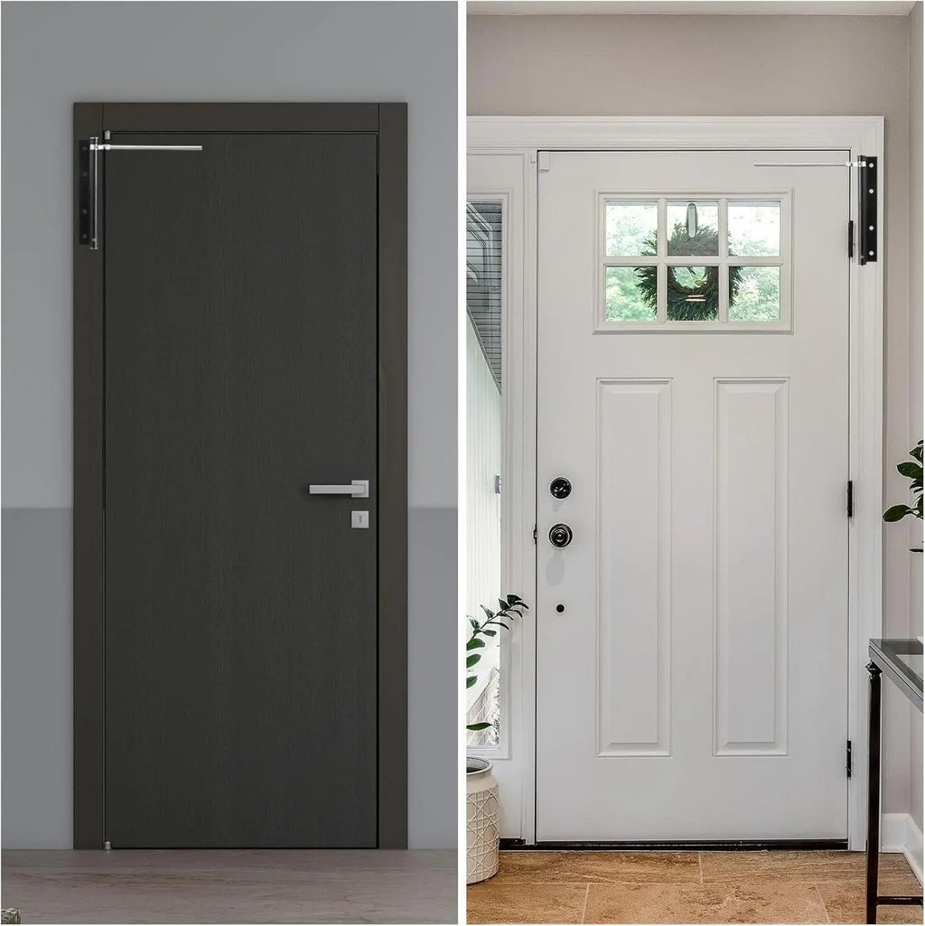 Automatisk dörrstängare i rostfritt stål – justerbar mjukstängande beslag