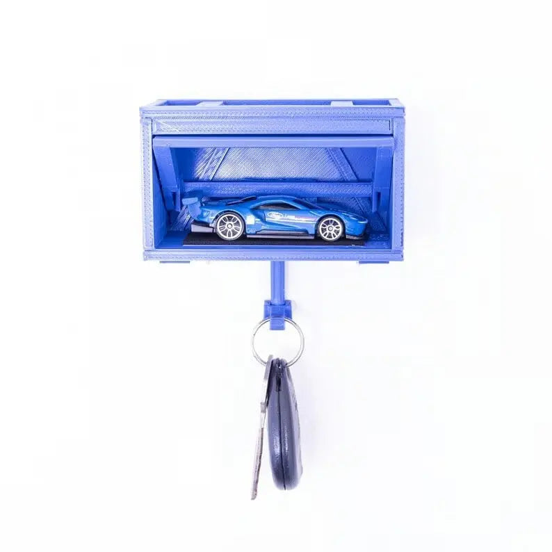Väggmonterad bilnyckelhållare – Garageinspirerad kreativ hållare