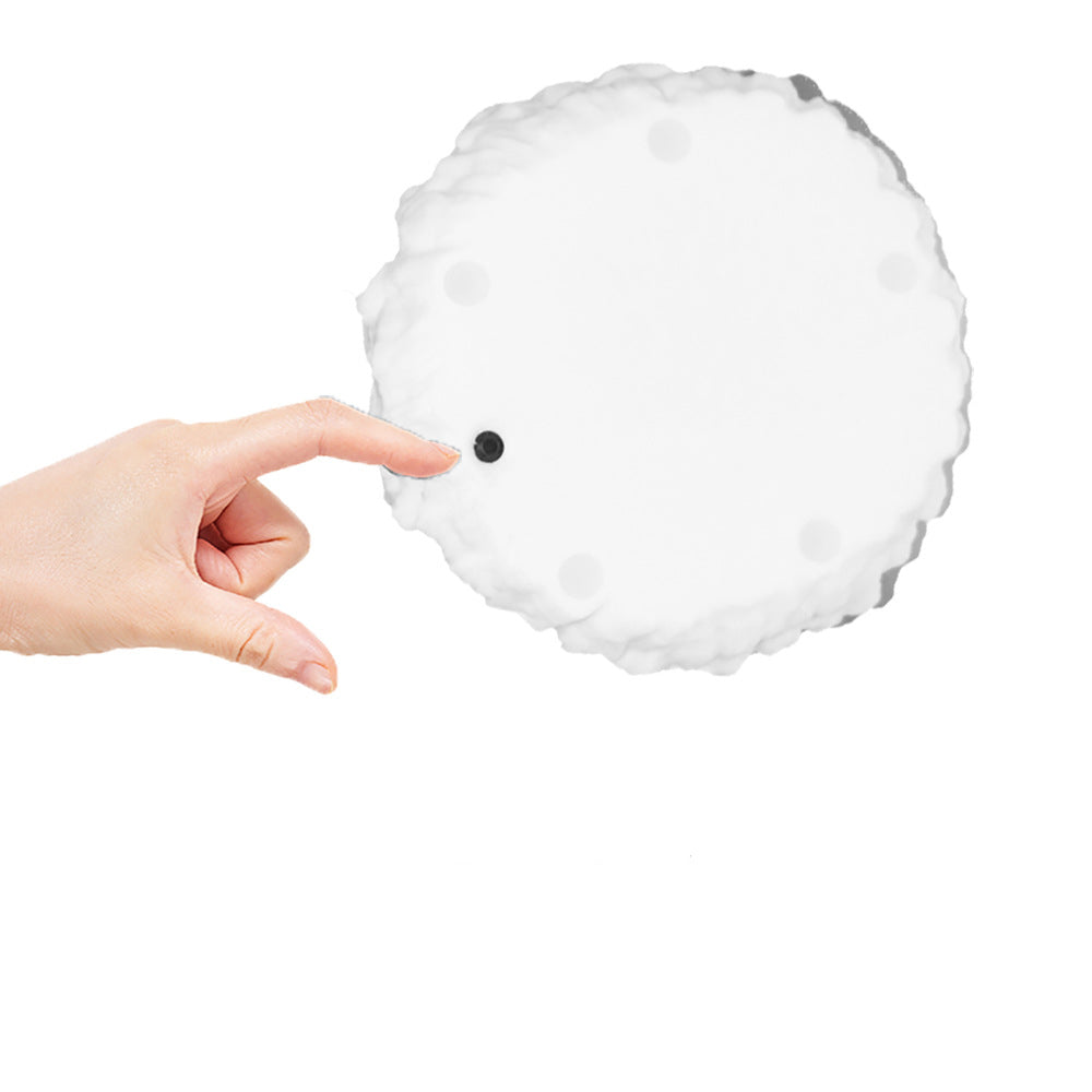 3D-tryckt raket LED-bordslampa – modern art déco-design