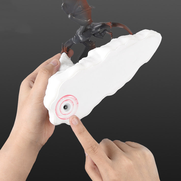 3D eldspridande draklampa – slående LED-glöd