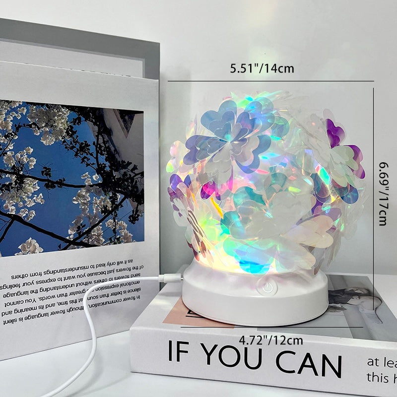 Cherry Blossom Moonlight Glow - USB-driven LED-bordslampa