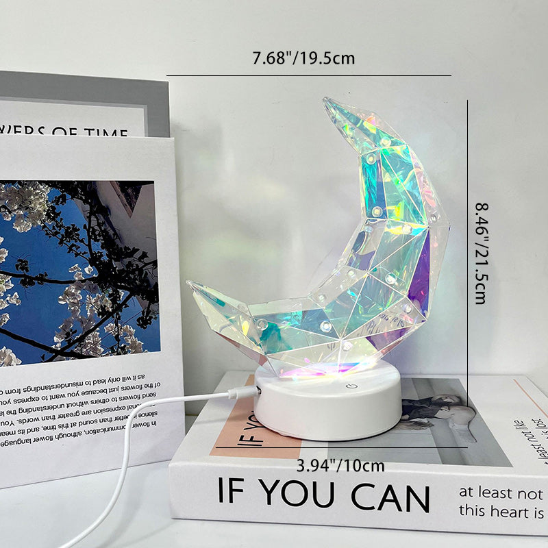 Cherry Blossom Moonlight Glow - USB-driven LED-bordslampa