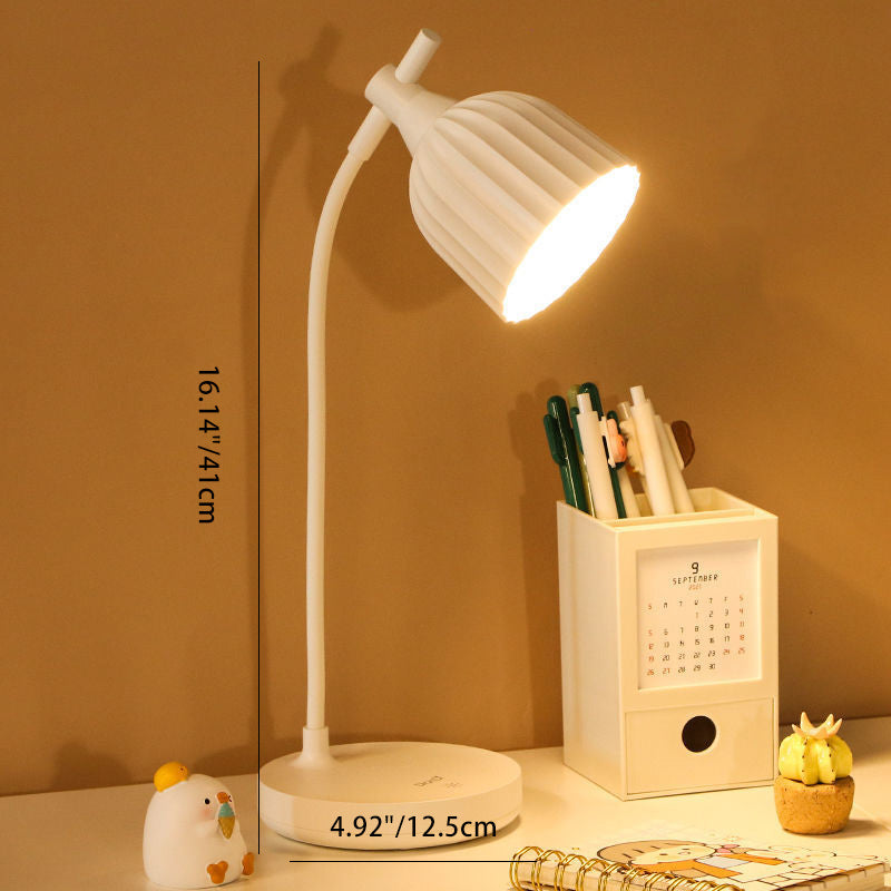 Elegant vikt LED-bordslampa – modern minimalistisk design