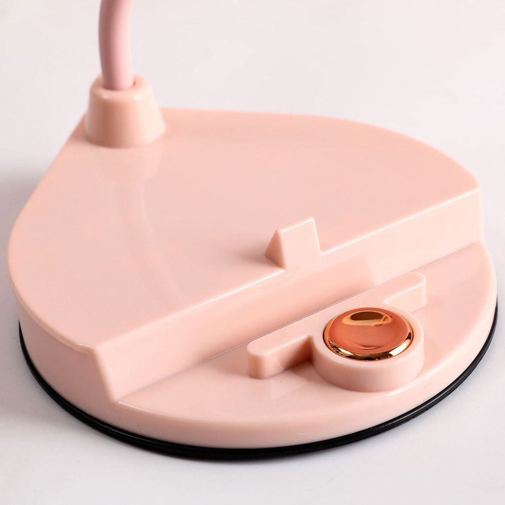 Uppladdningsbar Touch LED-bordslampa – Skandinavisk blomsterdesign